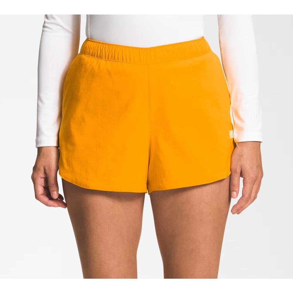 The North Face Class V Shorts Womens Plus 2X XXL Yellow Summit Gold New Athletic